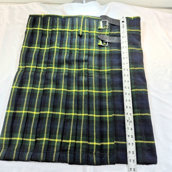 NWT All Safe Trading Gordon Tartan Kilt - Traditional Scottish Highland Wear 36W - Picture 7 of 8